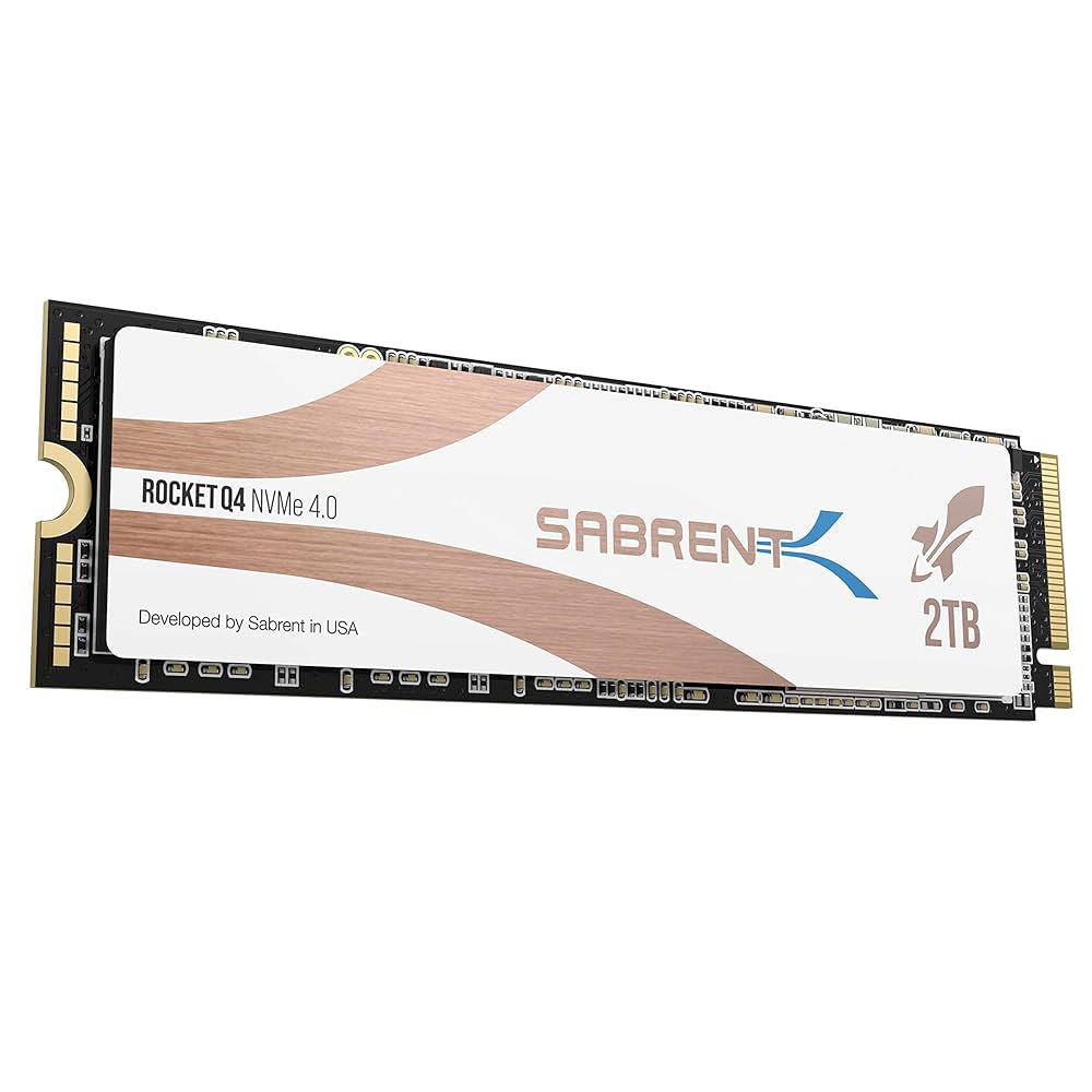 Amazon.com: SABRENT 2TB Rocket Q4 NVMe PCIe 4.0 M.2 2280